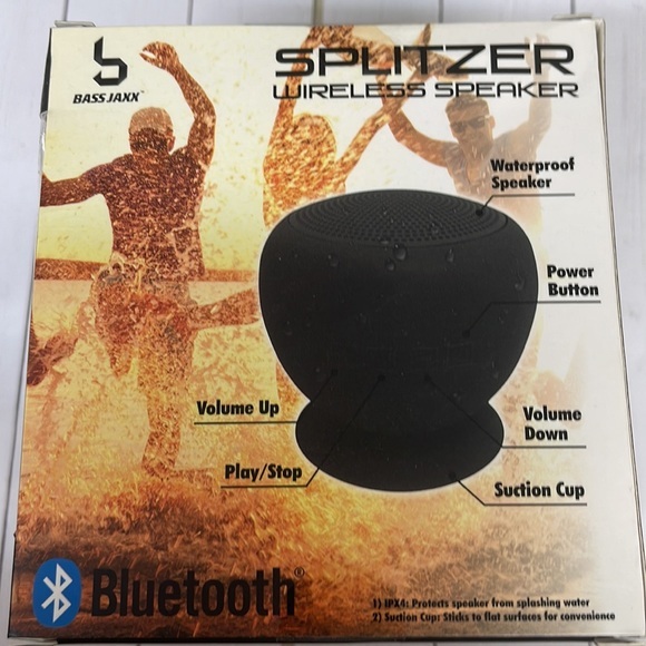 NWT Bluetooth Wireless Speaker/Water Resistant - Picture 2 of 3